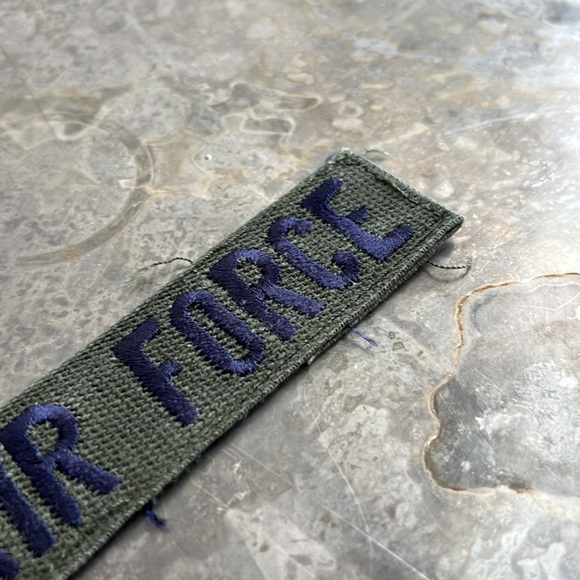 U.S. AIR FORCE embroidered tape patch - vintage - Picture 4 of 10